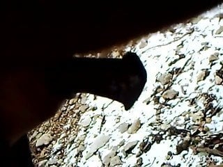 Operator films massive erect fuckstick of his black stallion